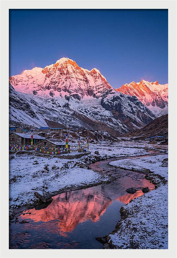 Annapurna Sanctuary At Dawn