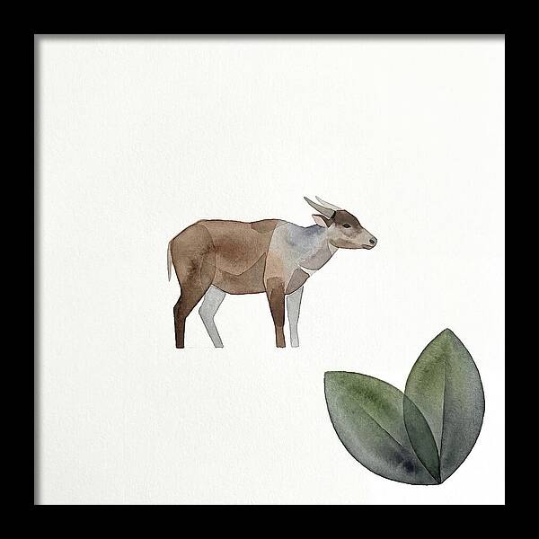 Anoa In Minimalist Style