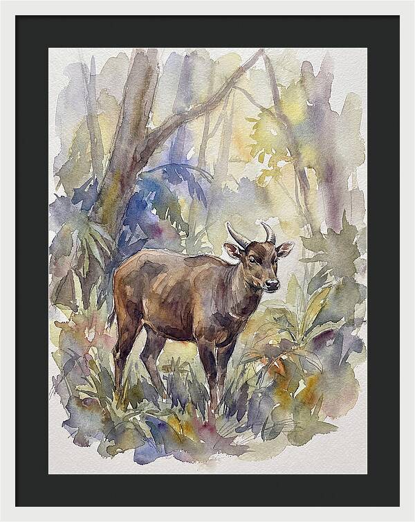 Anoa In The Forest
