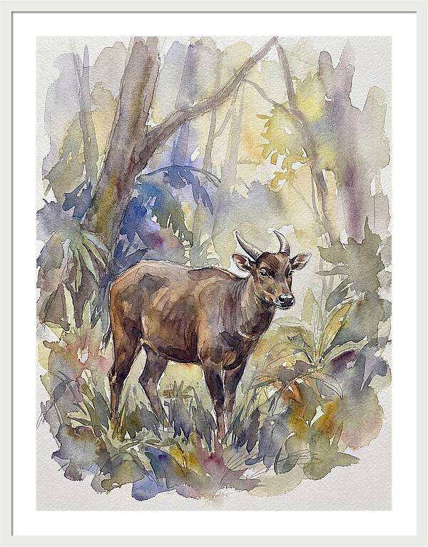 Anoa In The Forest