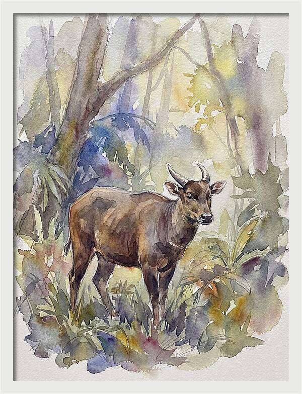 Anoa In The Forest