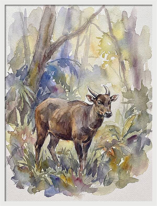 Anoa In The Forest