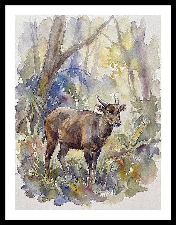 Anoa In The Forest