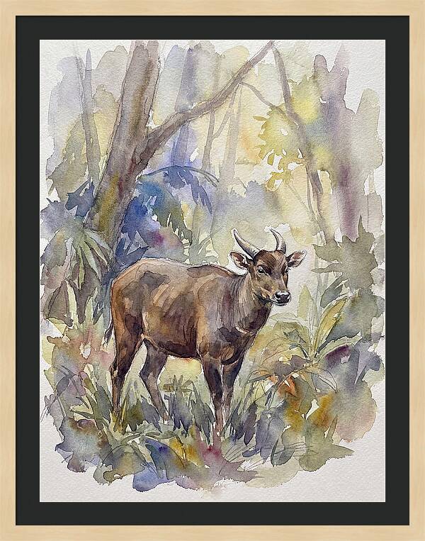 Anoa In The Forest
