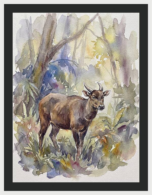 Anoa In The Forest
