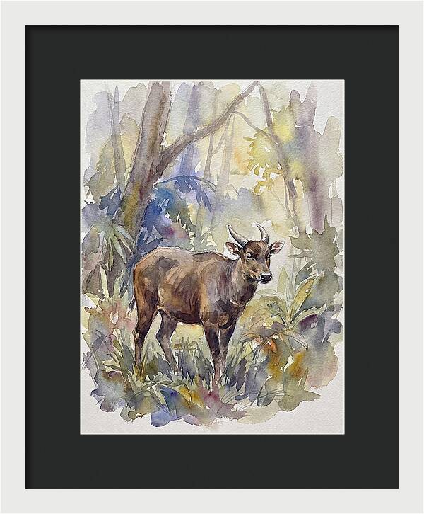 Anoa In The Forest