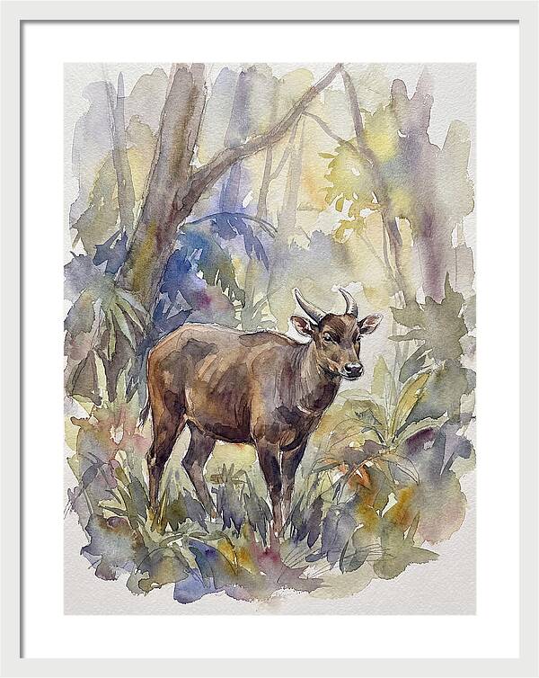 Anoa In The Forest