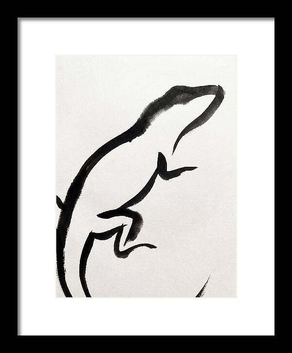 Anole In Motion