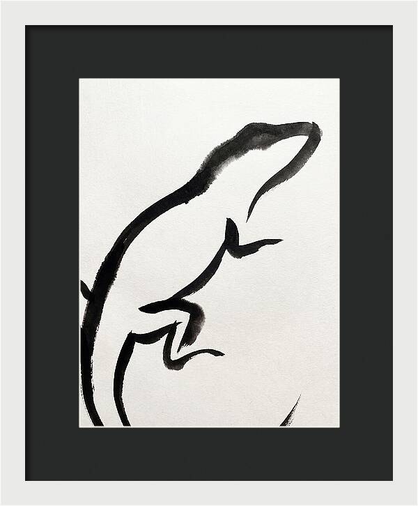 Anole In Motion