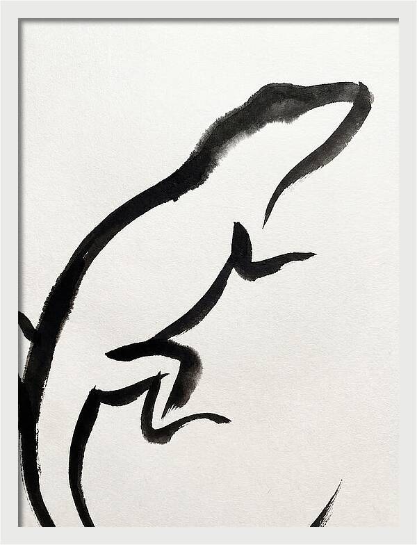 Anole In Motion