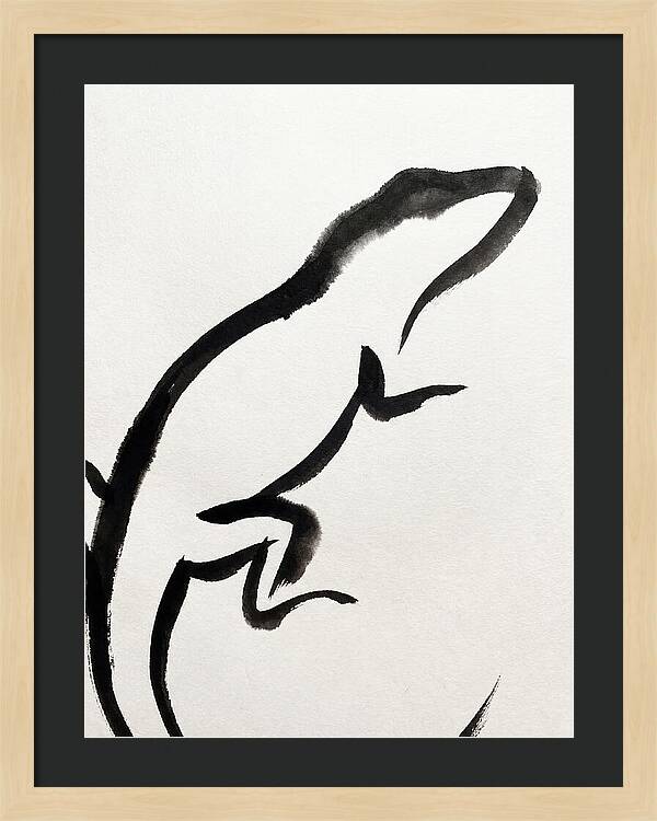 Anole In Motion