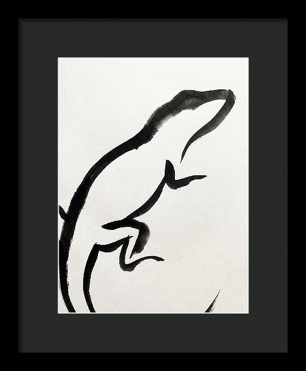 Anole In Motion