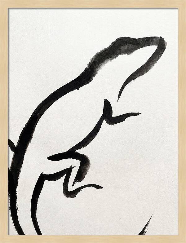 Anole In Motion