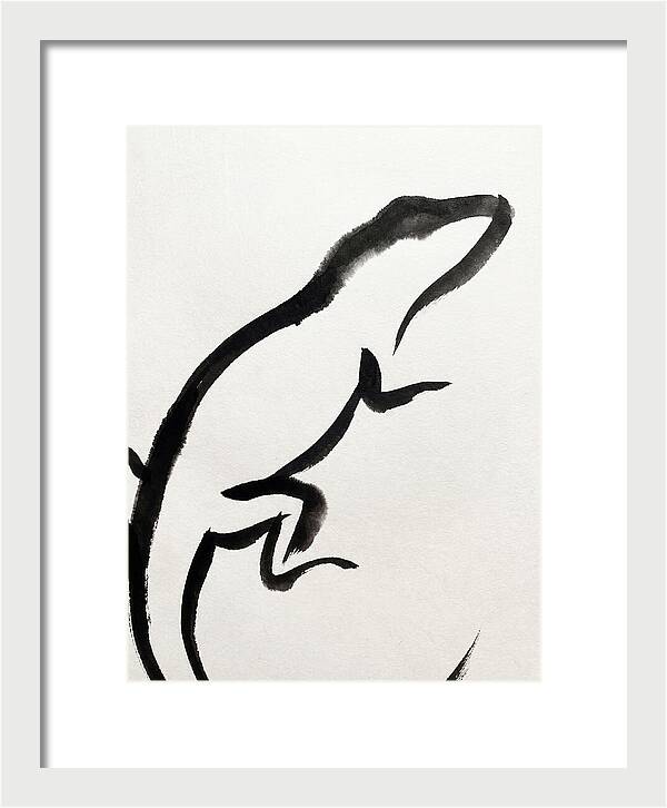 Anole In Motion