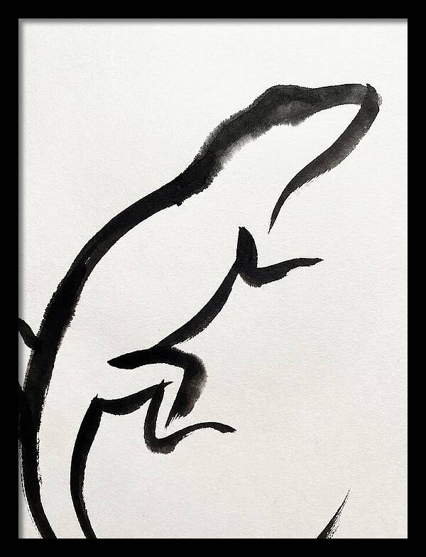 Anole In Motion