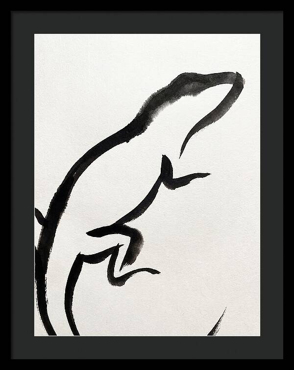 Anole In Motion