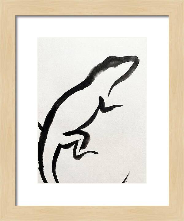 Anole In Motion