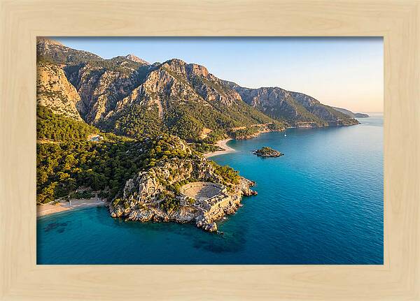 Antalya Turquoise Coast From Above