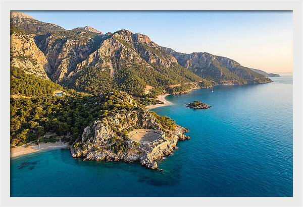 Antalya Turquoise Coast From Above