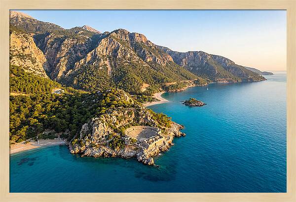 Antalya Turquoise Coast From Above