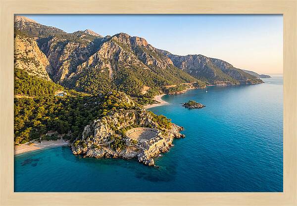 Antalya Turquoise Coast From Above