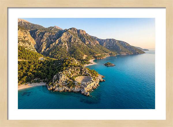 Antalya Turquoise Coast From Above
