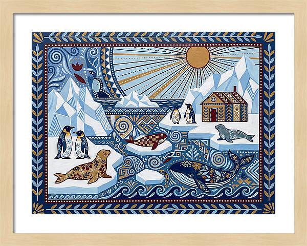 Antarctic Folk Landscape