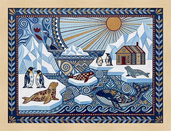 Antarctic Folk Landscape