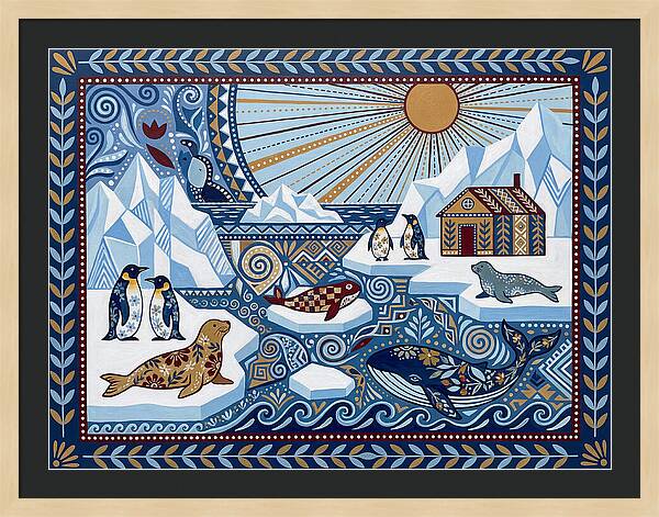 Antarctic Folk Landscape