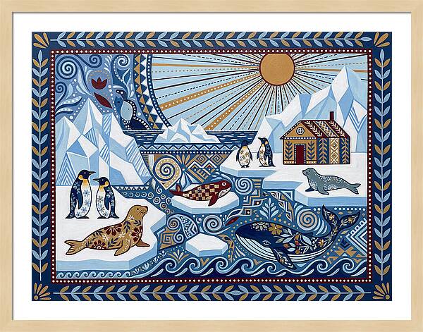 Antarctic Folk Landscape