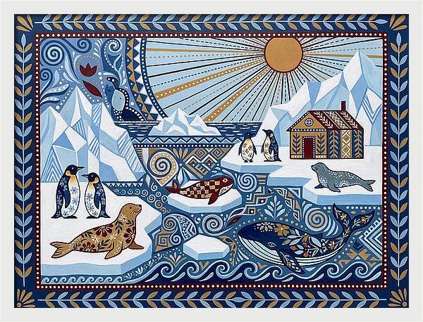 Antarctic Folk Landscape