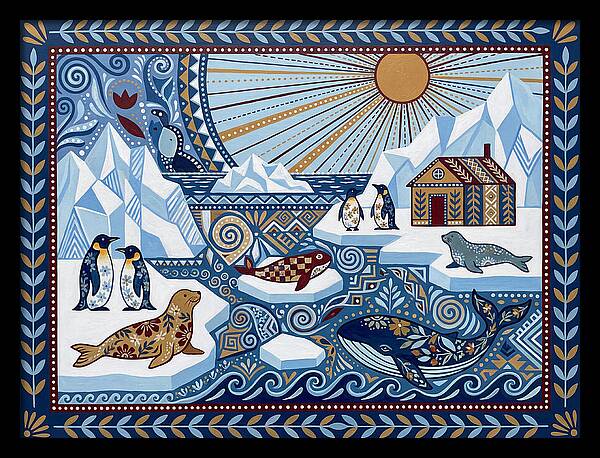 Antarctic Folk Landscape