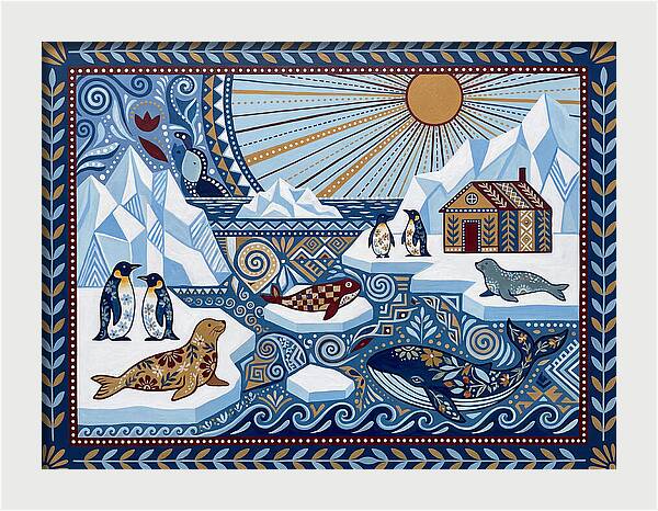 Antarctic Folk Landscape