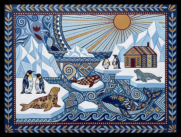 Antarctic Folk Landscape