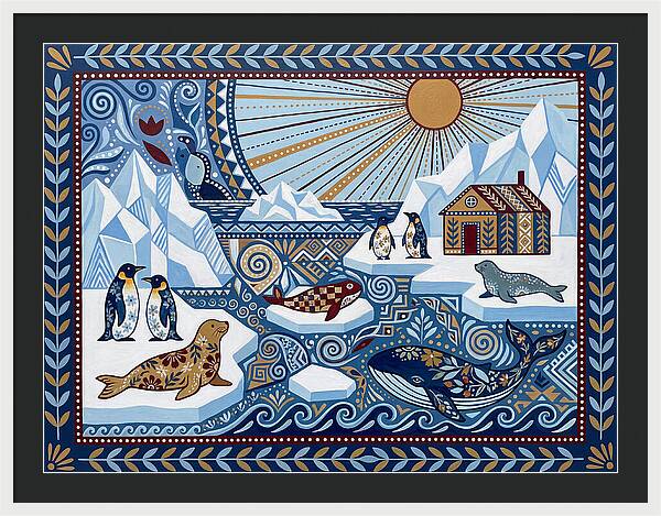 Antarctic Folk Landscape