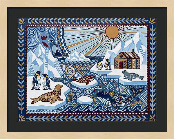 Antarctic Folk Landscape