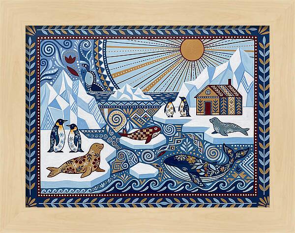 Antarctic Folk Landscape