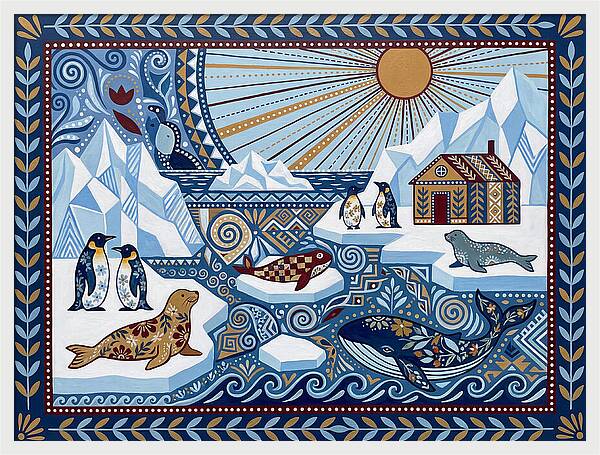 Antarctic Folk Landscape