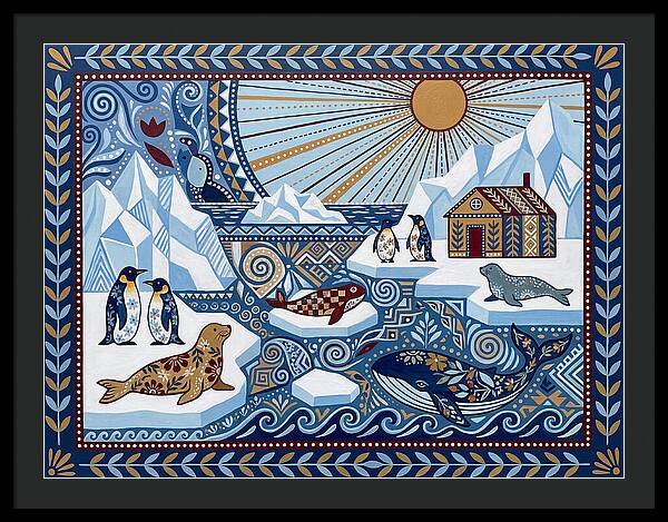 Antarctic Folk Landscape