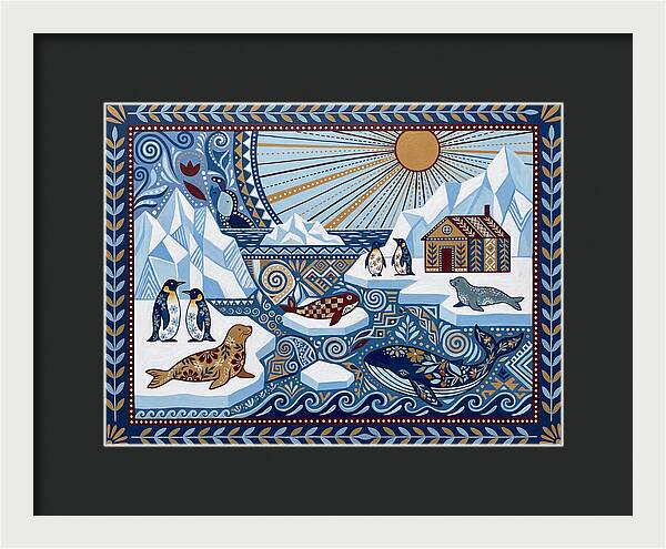 Antarctic Folk Landscape