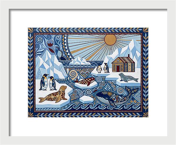 Antarctic Folk Landscape