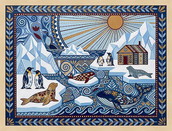 Antarctic Folk Landscape
