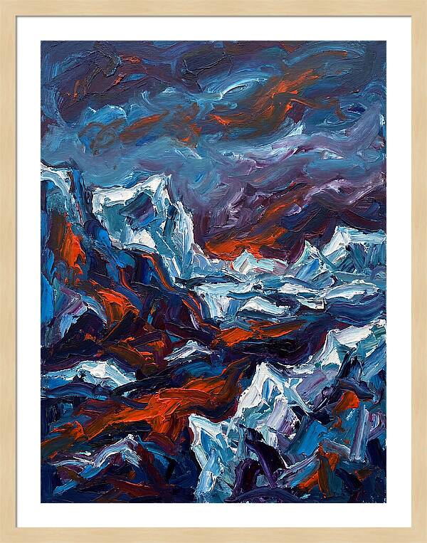 Antarctic Landscape Expressionism