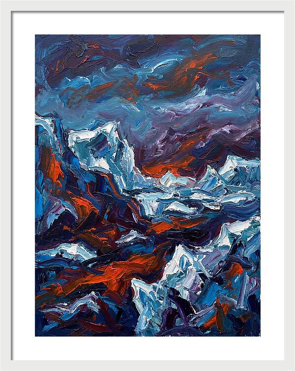 Antarctic Landscape Expressionism