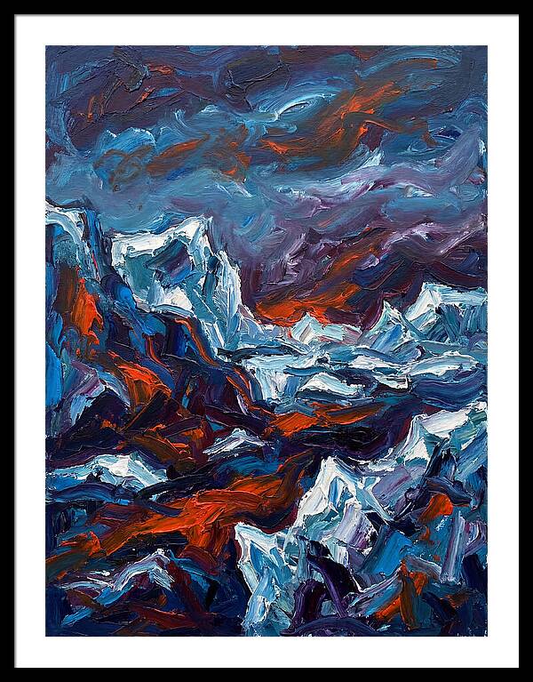 Antarctic Landscape Expressionism