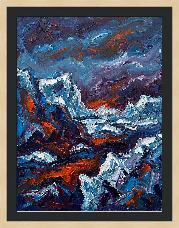 Antarctic Landscape Expressionism