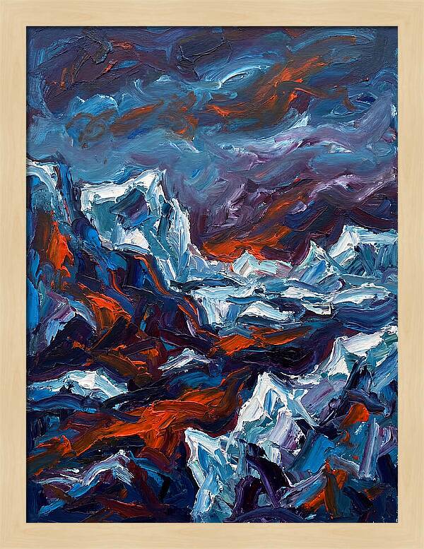 Antarctic Landscape Expressionism