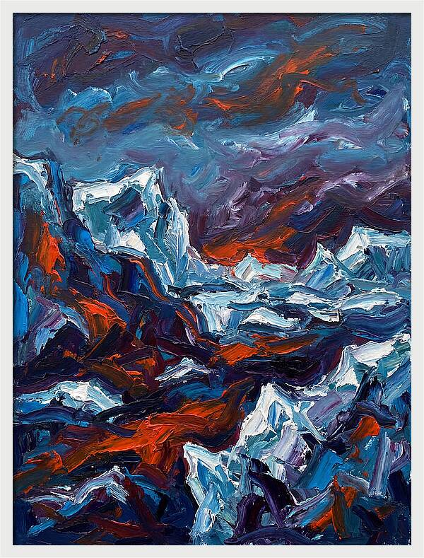 Antarctic Landscape Expressionism