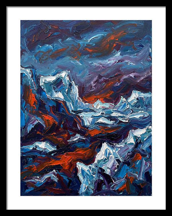 Antarctic Landscape Expressionism