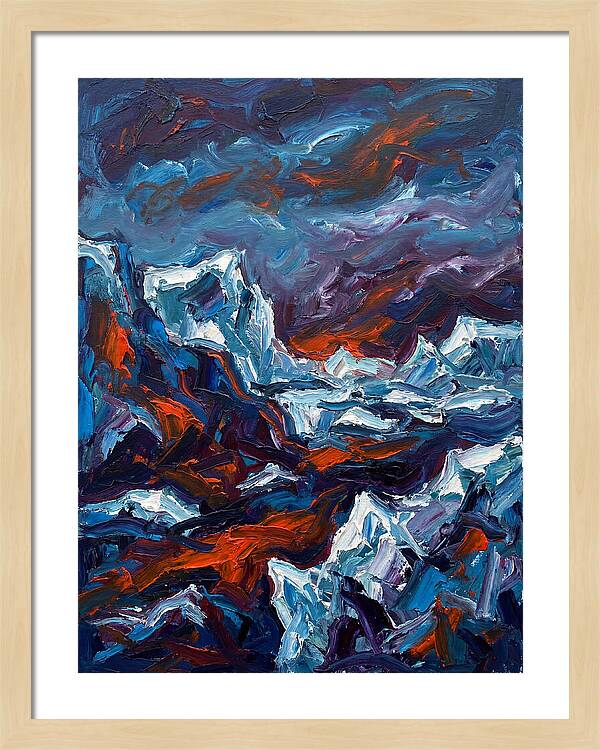 Antarctic Landscape Expressionism